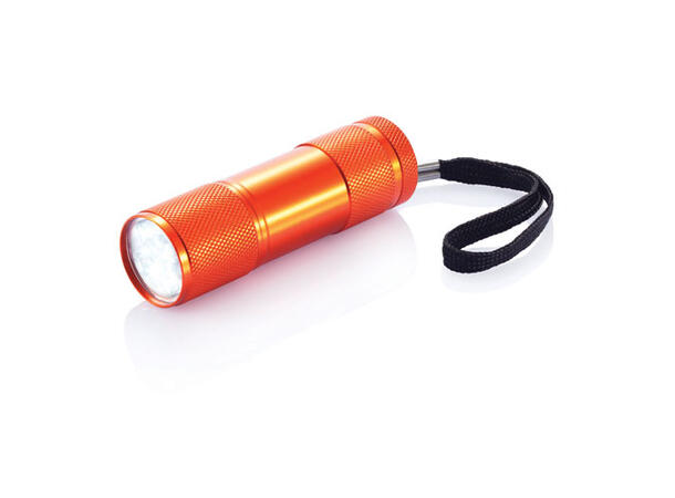 Lommelykt Quattro aluminium orange 